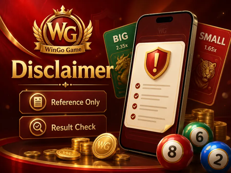 WinGo Game Disclaimer
